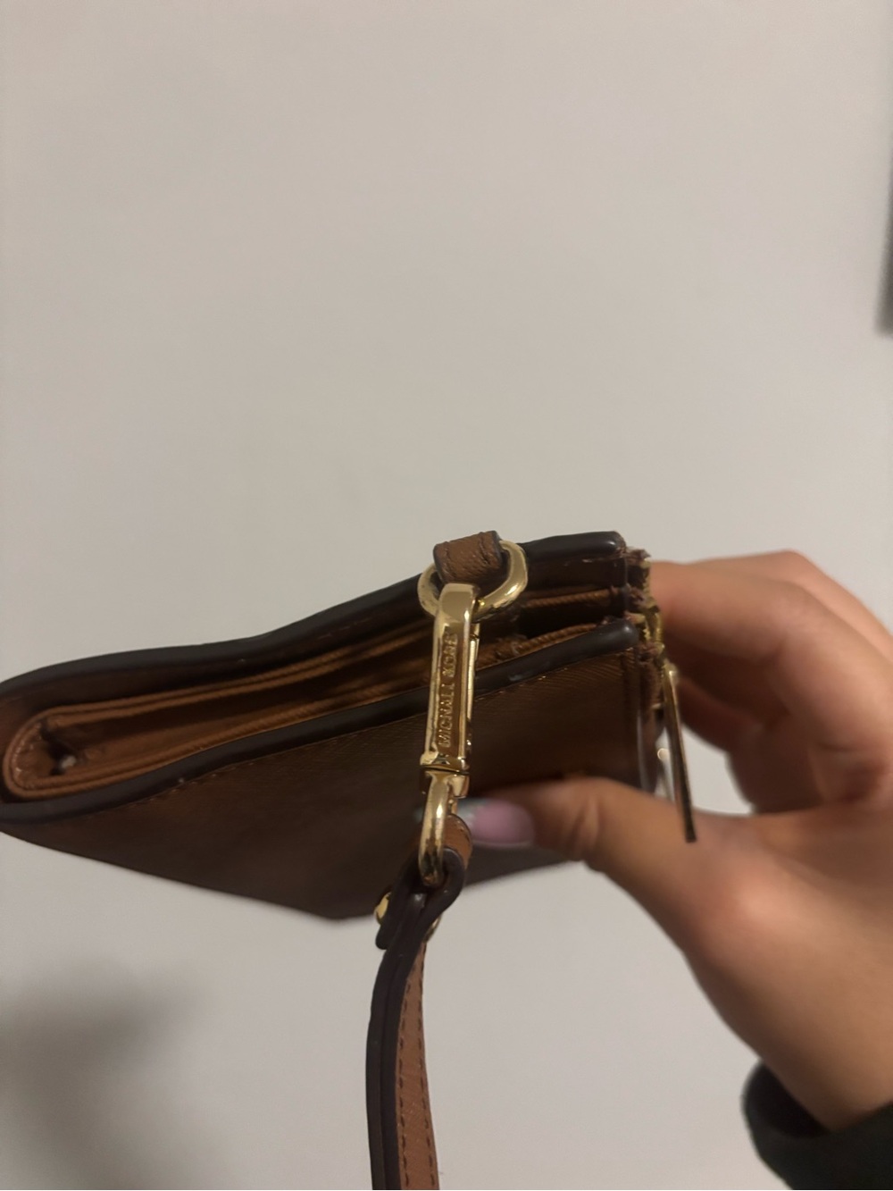 Michael Kors Brown Wristlet Wallet - Picture 4 of 4